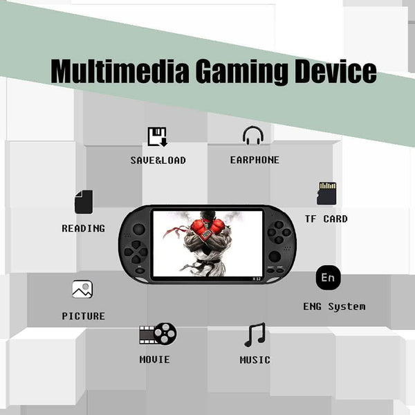 Handheld Game Console for Kids/Adults X12 Pro