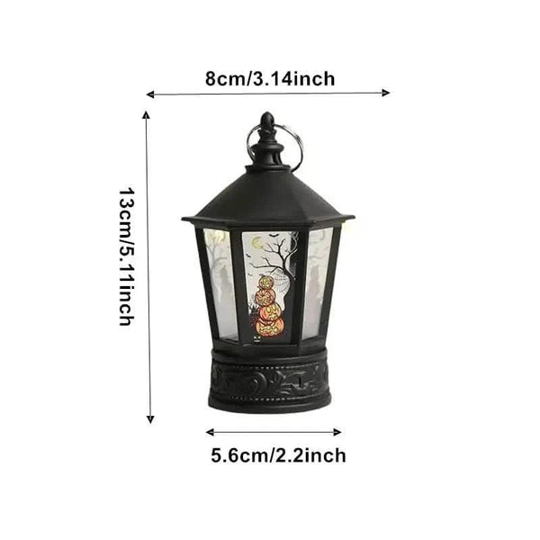 Handheld LED Candle Wind Light for Halloween Decorations and Parties