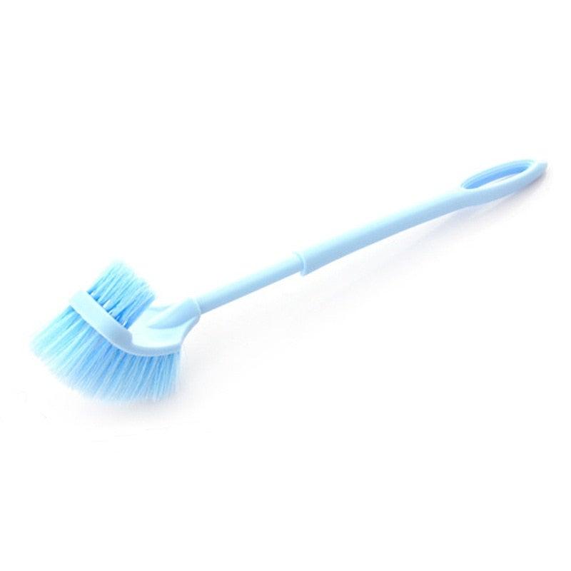 Handheld Toilet Cleaning Brush Household Toilet Cleaning Toilet Stain Powerful Stain Removal Brush Bathroom Accessories  Cleaning Tools For Bathroom Shower Sliding Door Tracks Kitchen Edge Corner Window Cleaning Brush