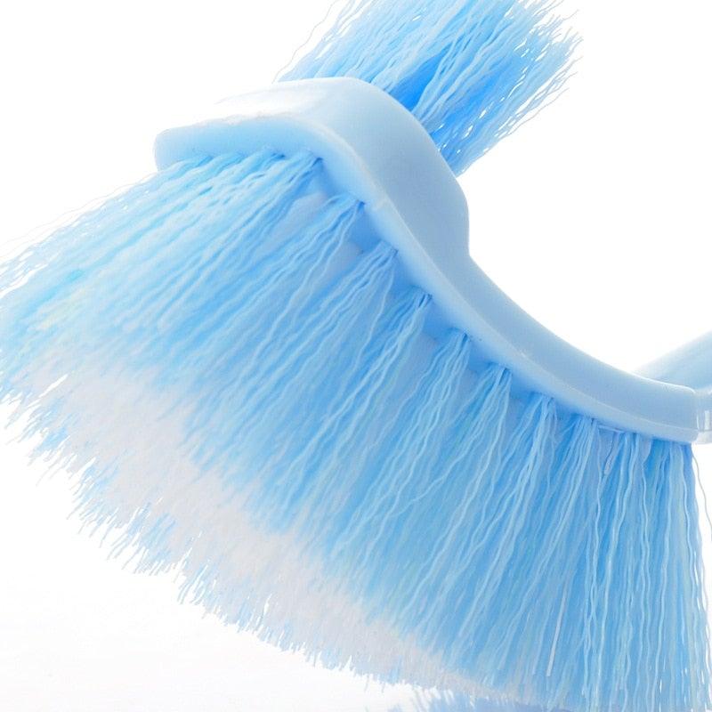 Handheld Toilet Cleaning Brush Household Toilet Cleaning Toilet Stain Powerful Stain Removal Brush Bathroom Accessories  Cleaning Tools For Bathroom Shower Sliding Door Tracks Kitchen Edge Corner Window Cleaning Brush
