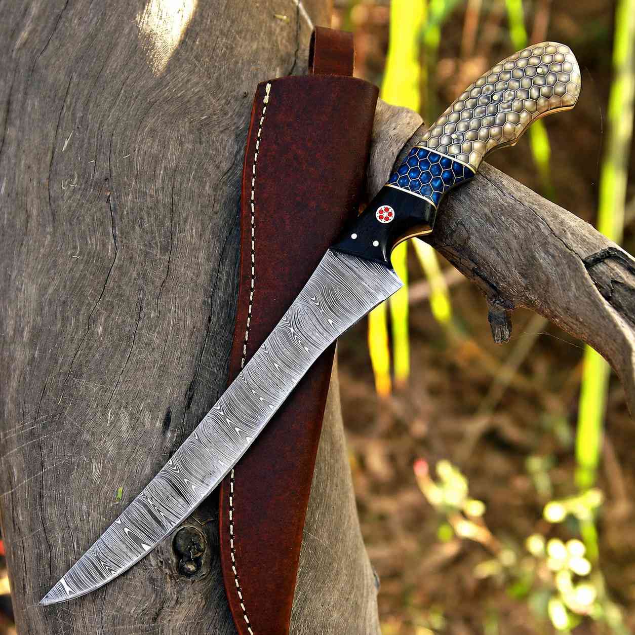 Damascus Fillet Knife – 8