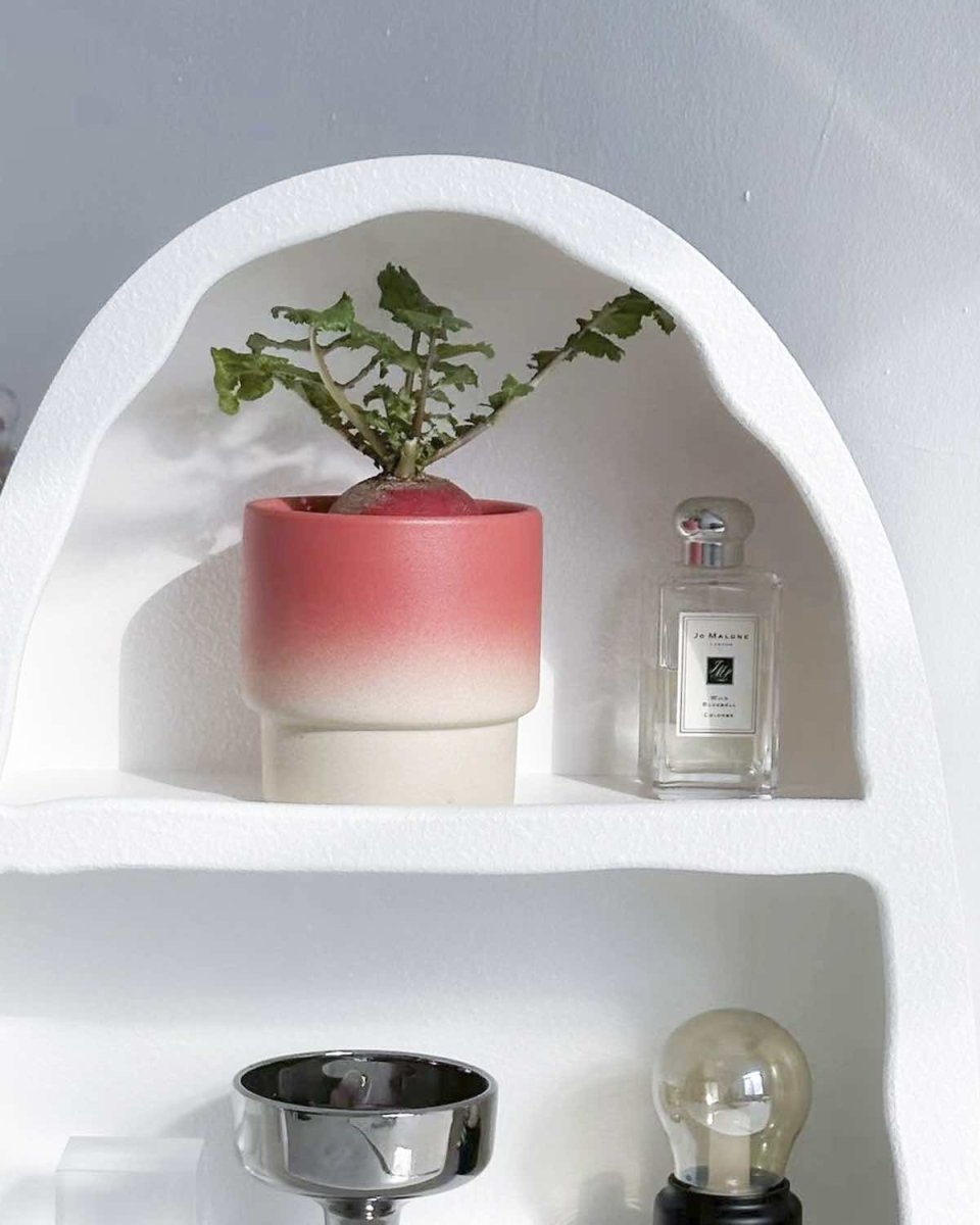 Handmade Macaron Flower Pots, Dopamine Indoor / Outdoor Garden Planter