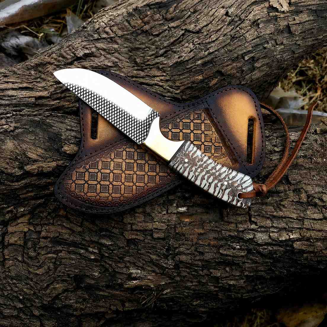Rasp Steel Cowboy Knife – 8