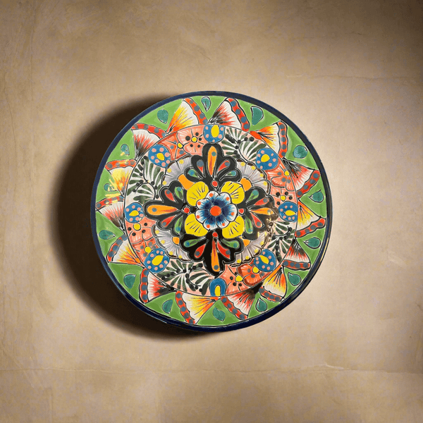 30-Piece Talavera Dinnerware Set | Colorful Tableware (Seats 6)