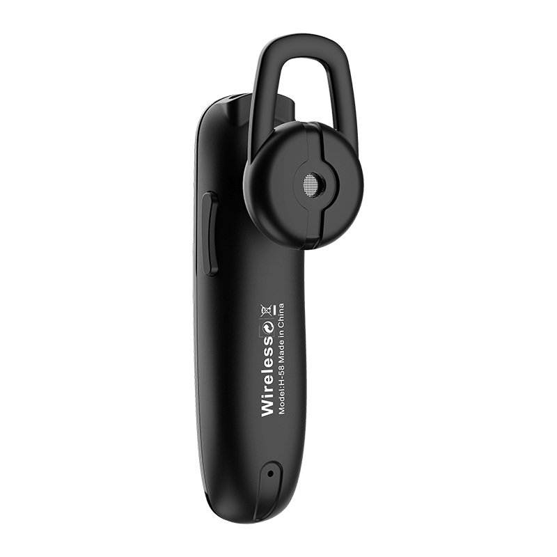 Handsfree Wireless Bluetooth Mini Headset Noise-canceling Fashion Wireless Earphone Mobile Phone Simple Design Clear Sound Quality Long Wireless Range Business Bluetooth Earpiece in Ear Lightweight Earphones With Mic For Cell Phones For Office Driving