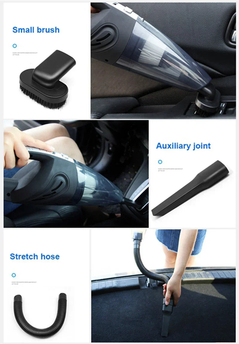 Cordless Handheld Vacuum Cleaner Portable Car & Home Vacuum Wet Dry Cleaner