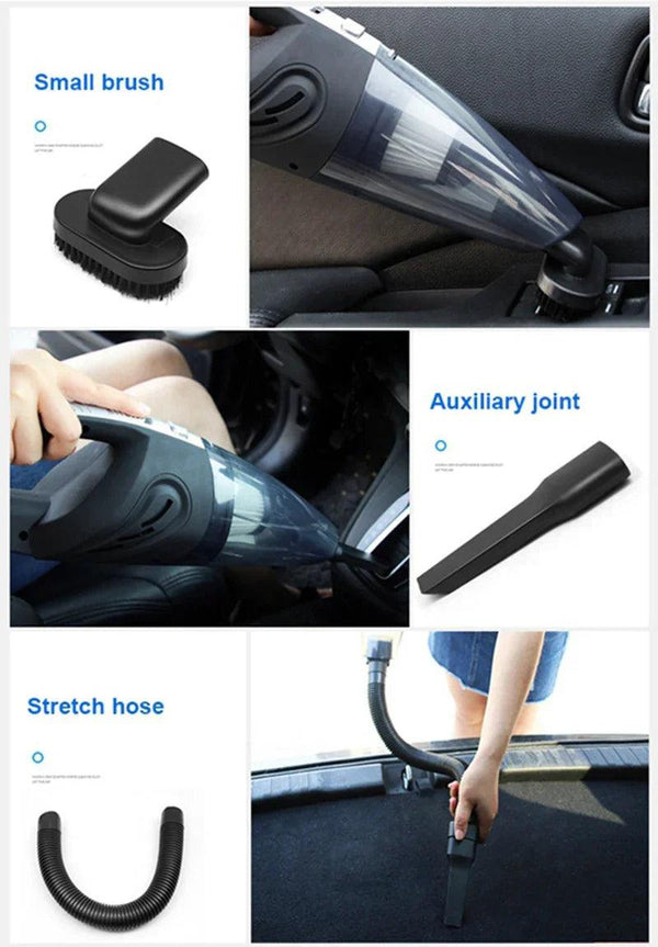 Cordless Handheld Vacuum Cleaner Portable Car & Home Vacuum Wet Dry Cleaner