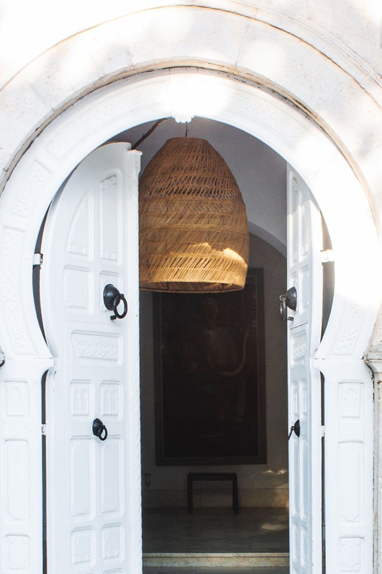 Handwoven Seagrass Medium Pendant Light