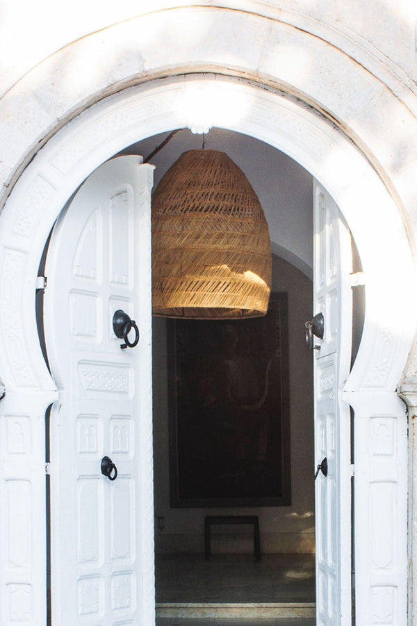 Handwoven Seagrass Medium Pendant Light