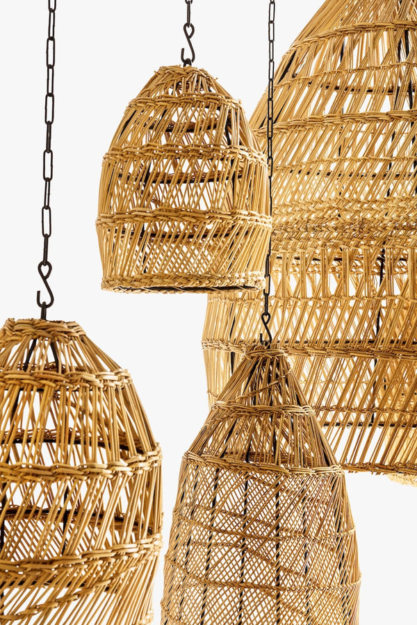 Handwoven Seagrass Small Pendant Light