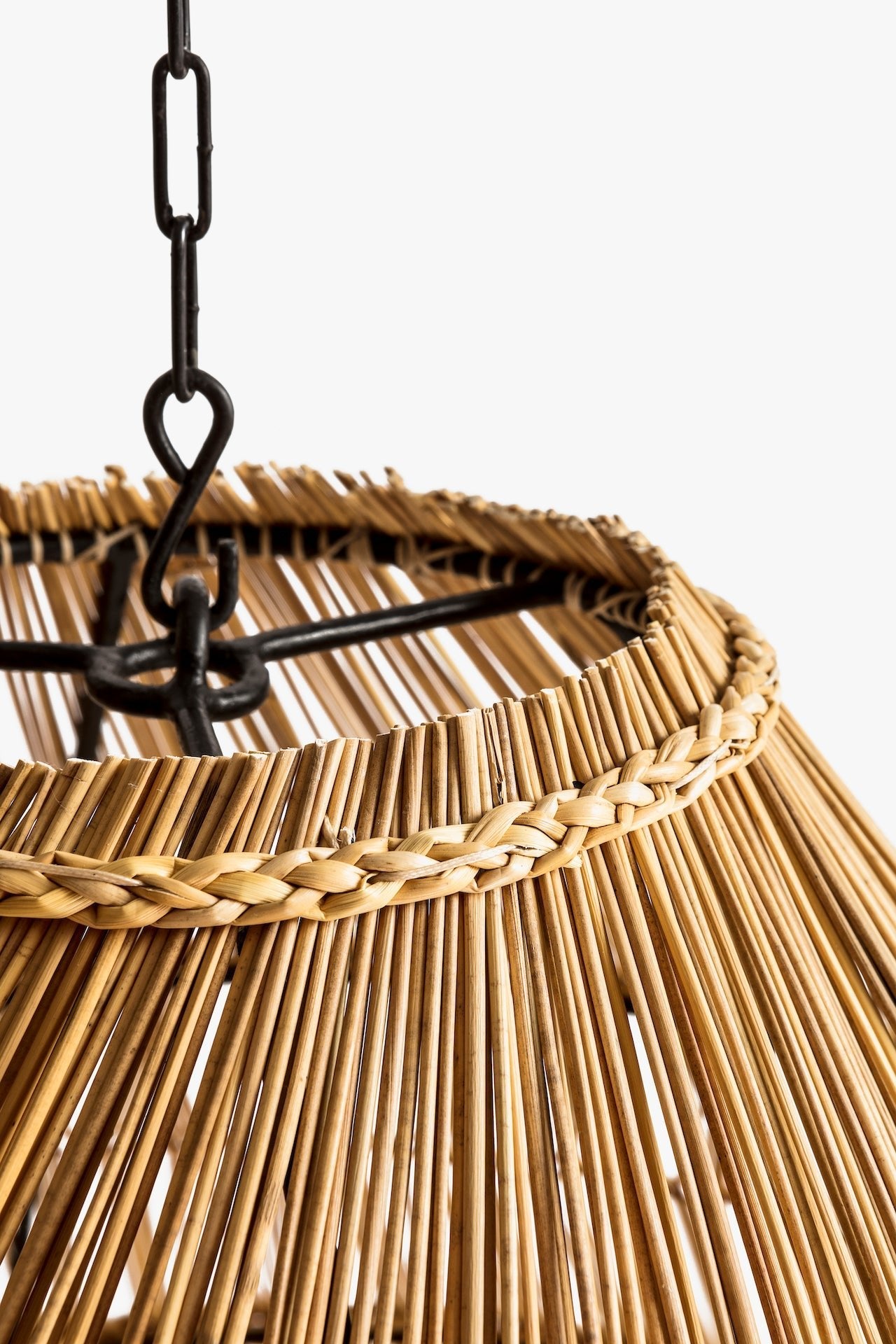 Handwoven Seagrass Small Pendant Light