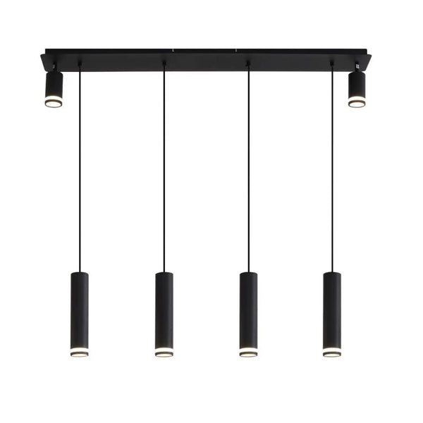 Hanging Light for Modern Kitchen Island with Adjustable Aluminum Spotlights