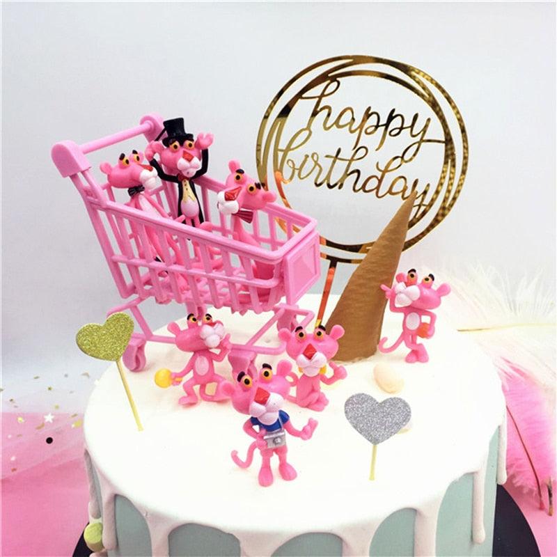 Happy Birthday Cake Topper Gold Cake Topper Acrylic Cake Topper Happy Birthday Cake Topper Cake Decoration Acrylic Letter Cake Toppers Party Supplies Happy Birthday Black Cake Decorations