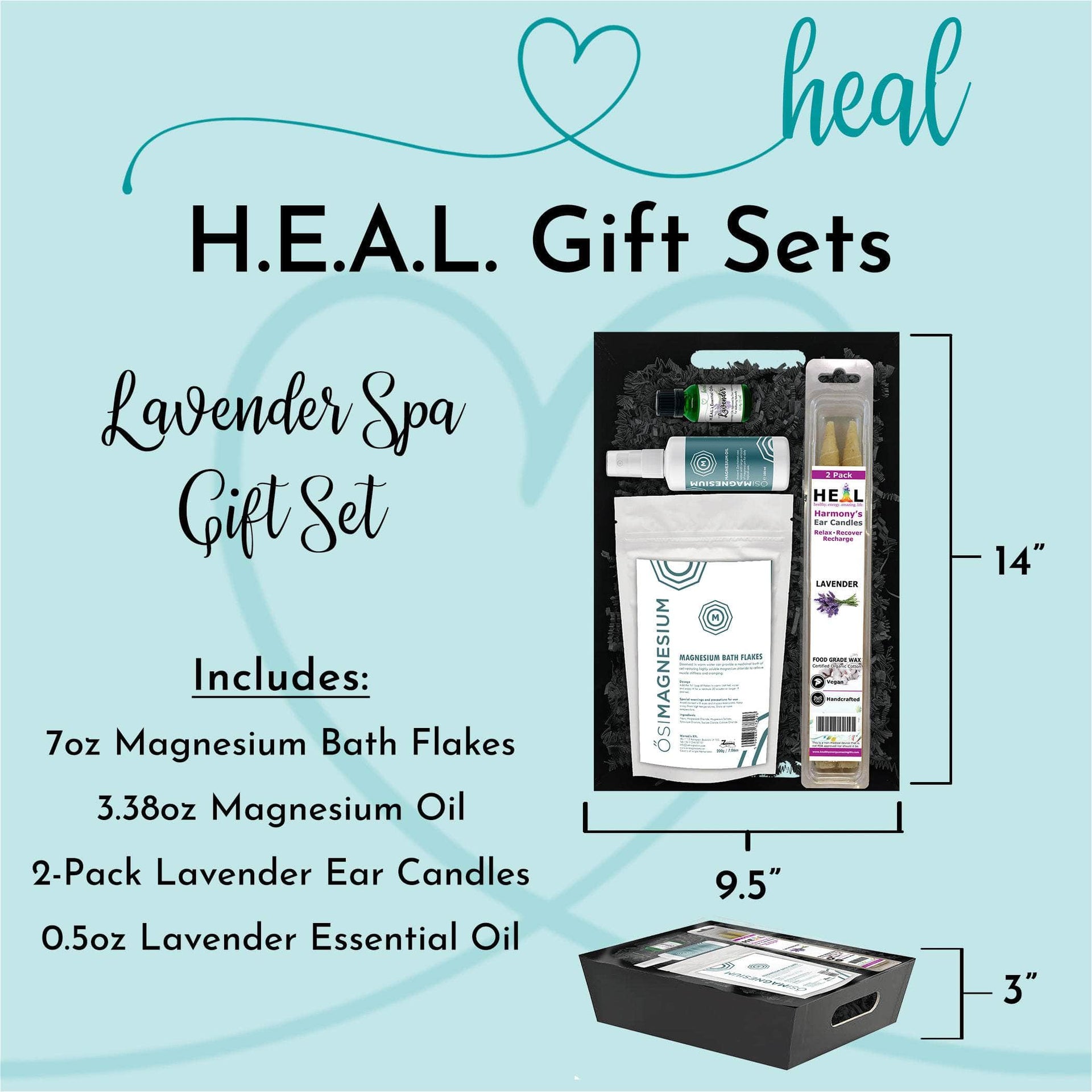 H.E.A.L.'s Lavender Spa Gift Set
