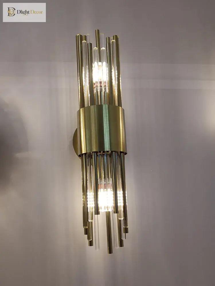 Hazel LED Gold Wall Sconce | Modern Dining Room Lighting