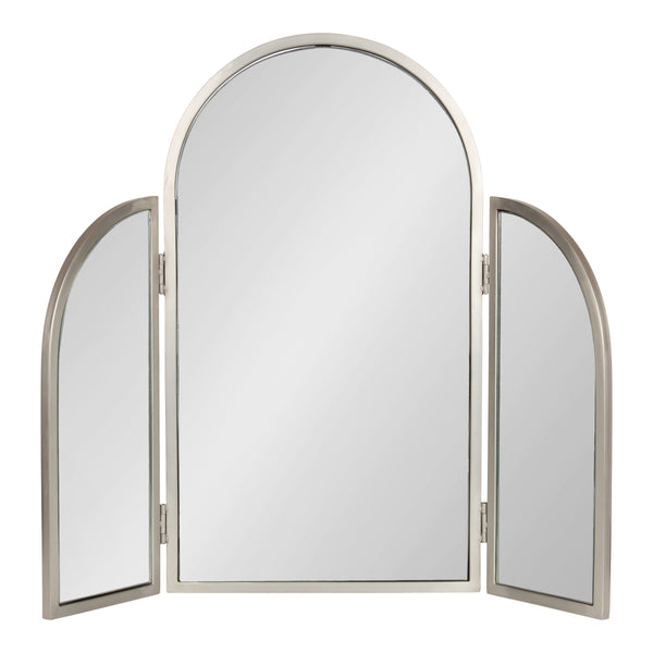 Amoli Tri-Fold Arch Metal Mirror