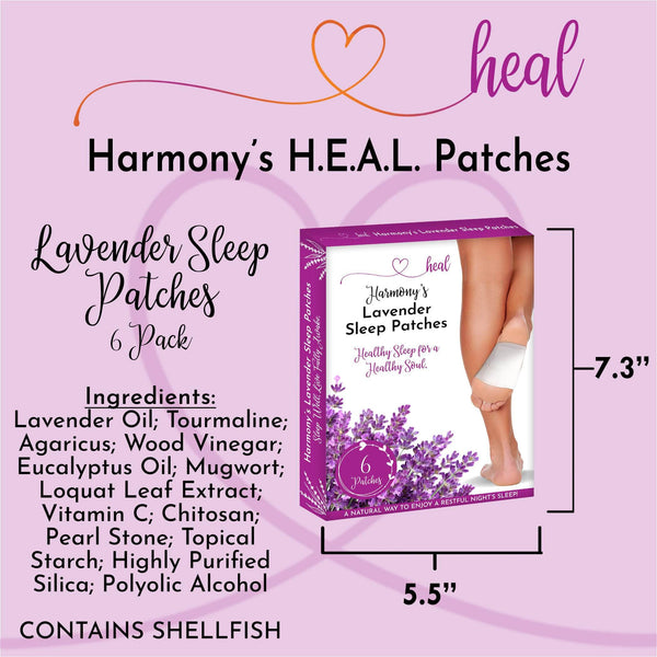 H.E.A.L.'s Lavender Foot Patches