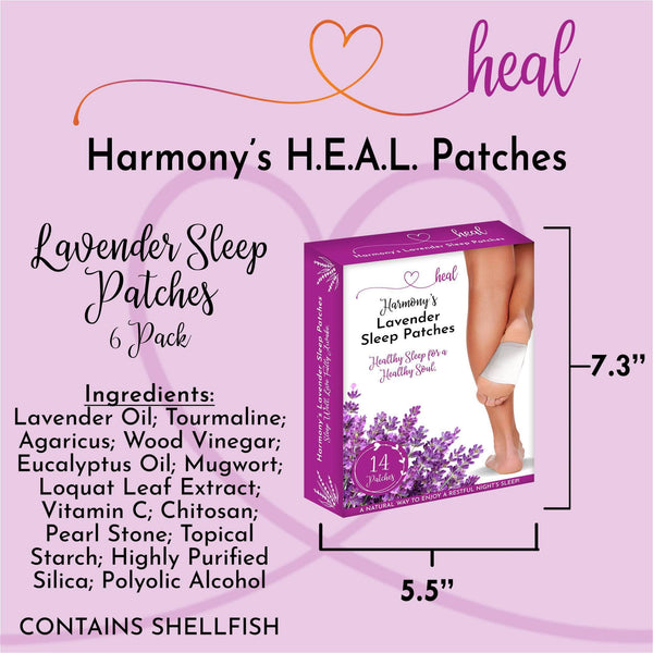H.E.A.L.'s Lavender Foot Patches