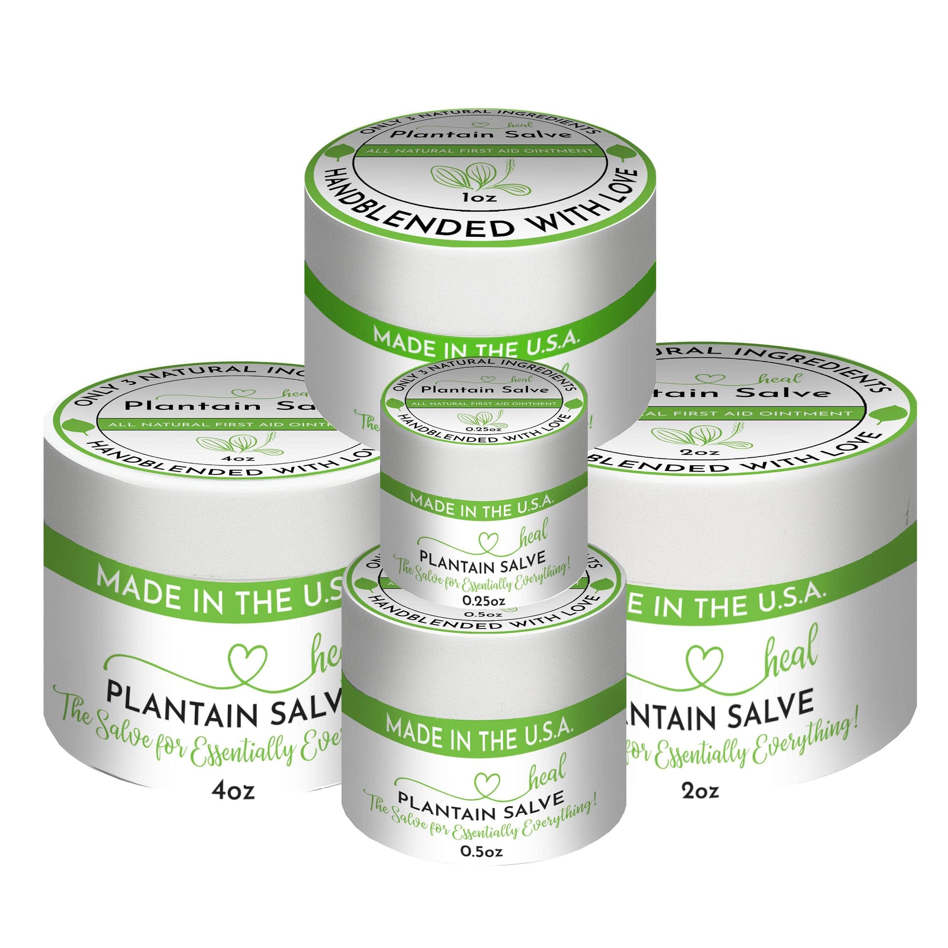 H.E.A.L.'s Plantain Salves