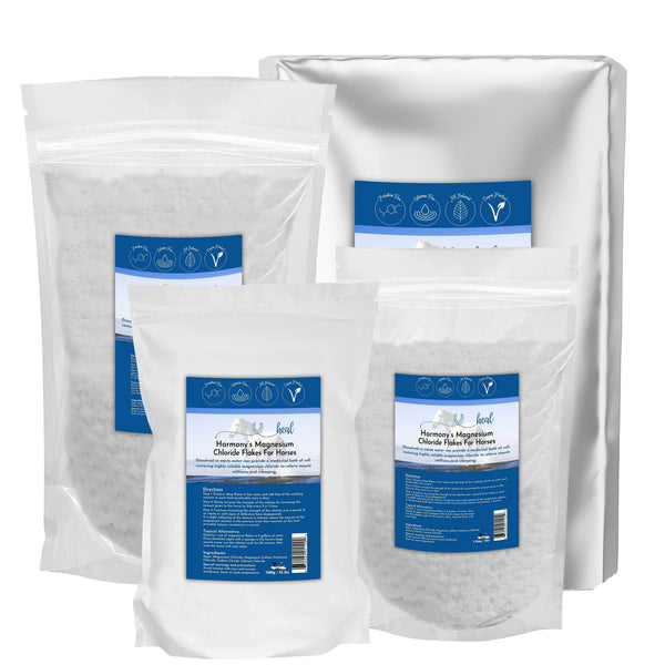 Magnesium Chloride Flakes - For Horses - Gifts for You 'n Me