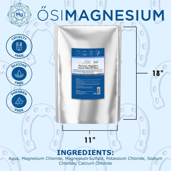 Magnesium Chloride Flakes - For Horses - Gifts for You 'n Me