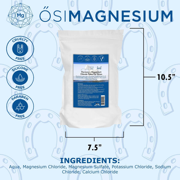 Magnesium Chloride Flakes - For Horses - Gifts for You 'n Me