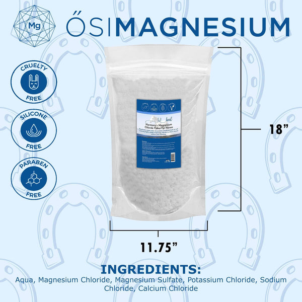 Magnesium Chloride Flakes - For Horses - Gifts for You 'n Me
