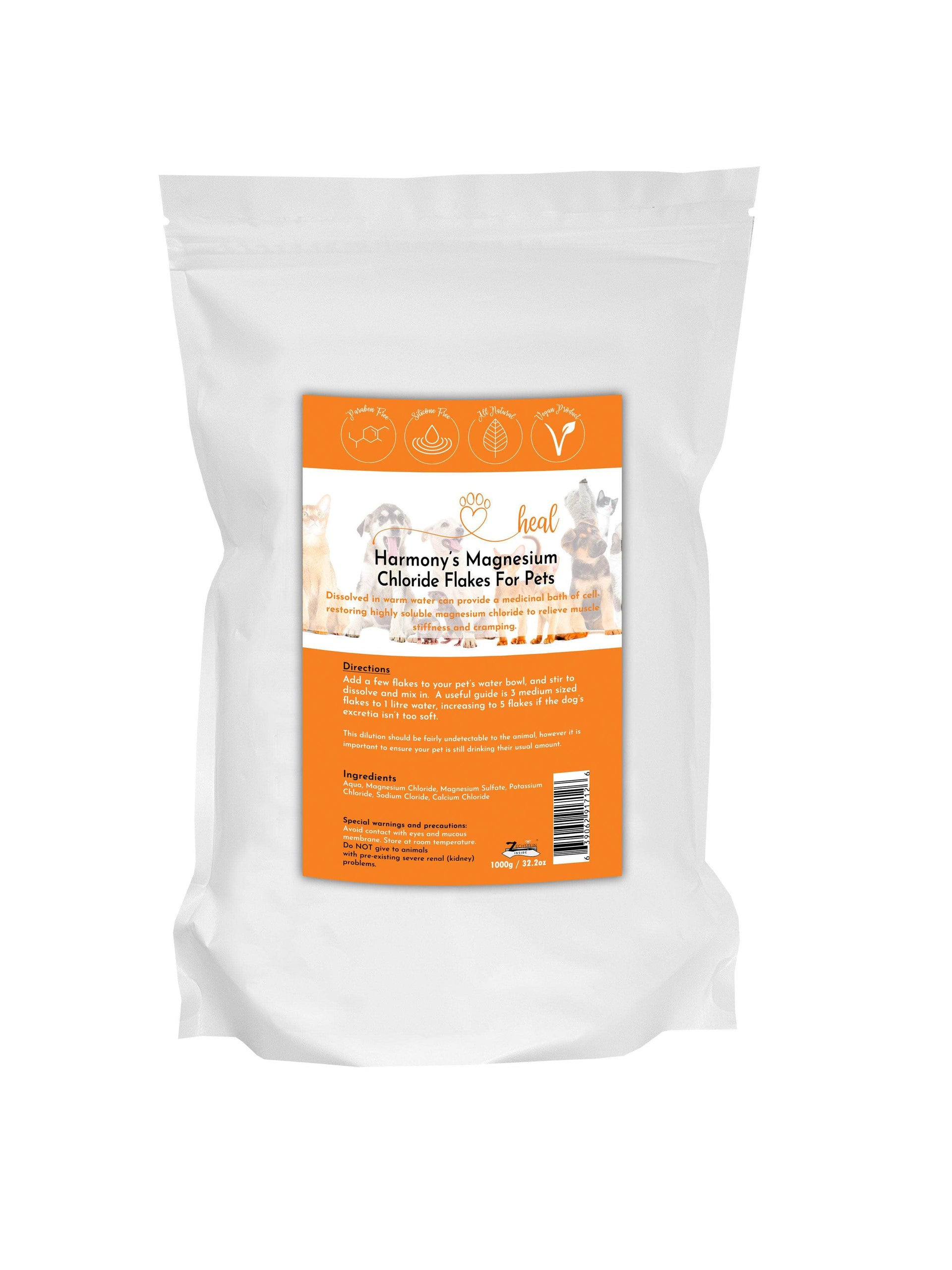 Magnesium Chloride Flakes - For Pets