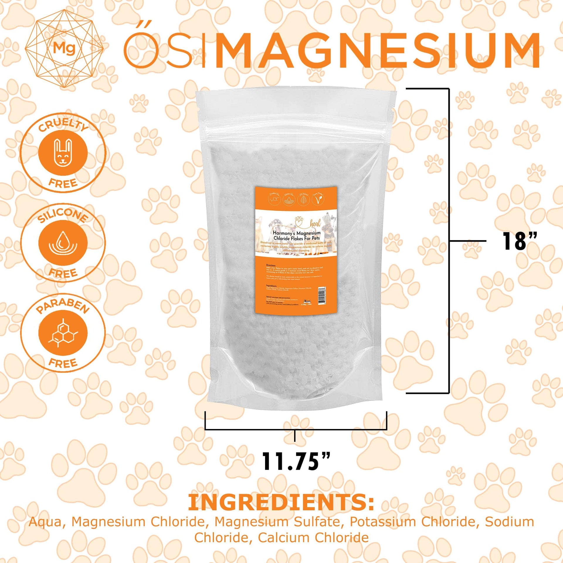 Magnesium Chloride Flakes - For Pets