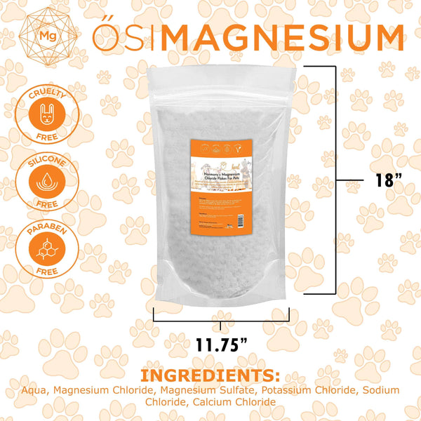 Magnesium Chloride Flakes - For Pets - Gifts for You 'n Me