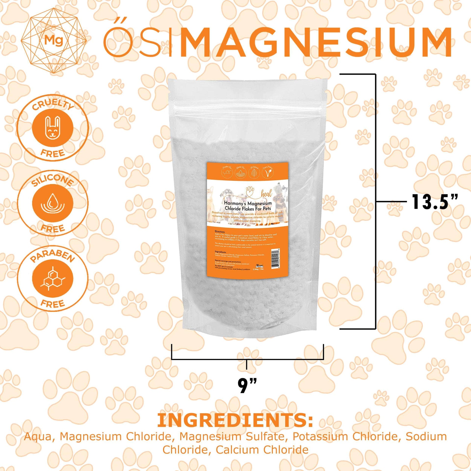 Magnesium Chloride Flakes - For Pets