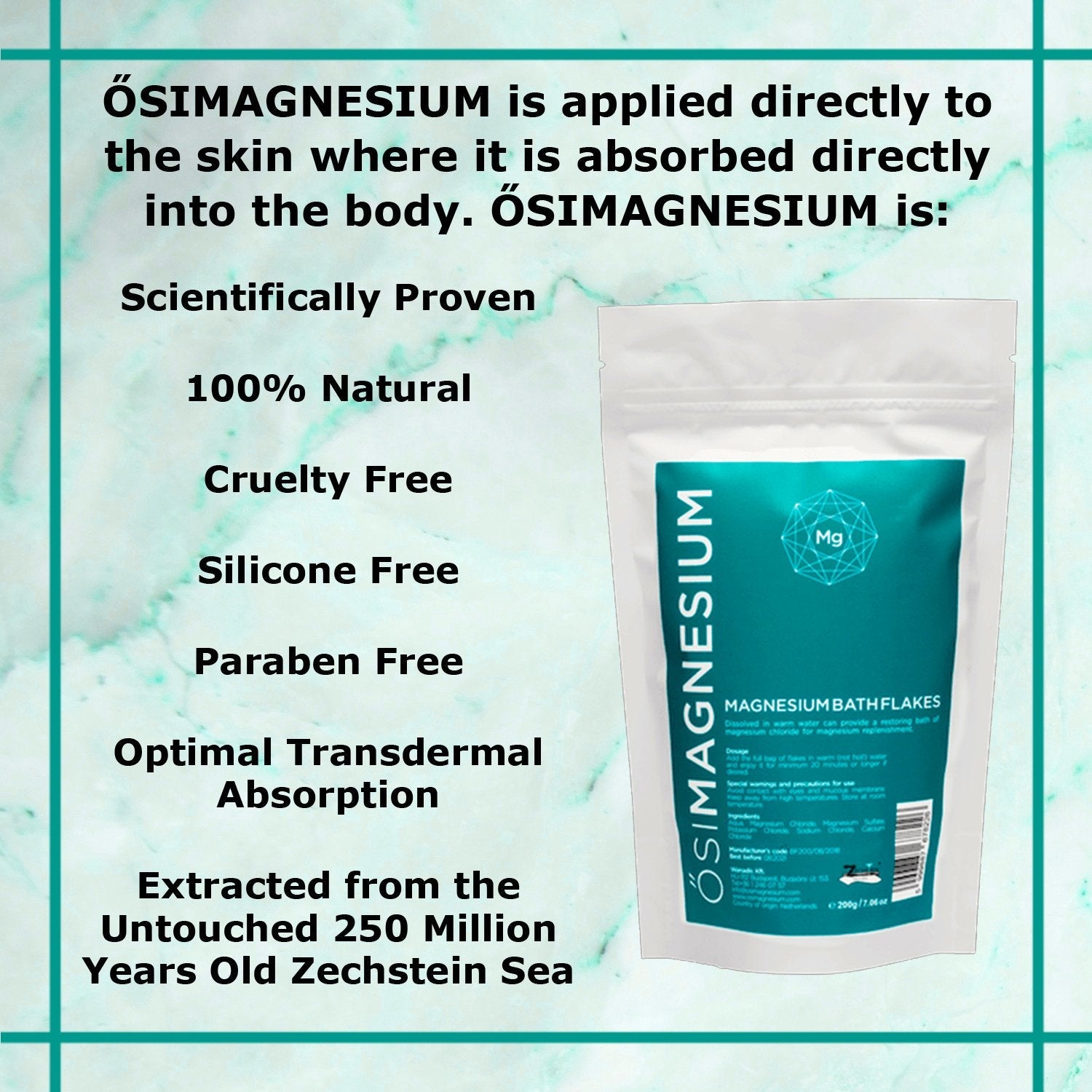 ŐSIMAGNESIUM Bath Flakes