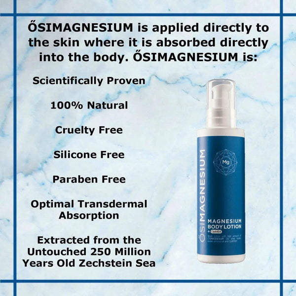 ŐSIMAGNESIUM Body Lotion + OptiMSM - 6.76oz - Gifts for You 'n Me