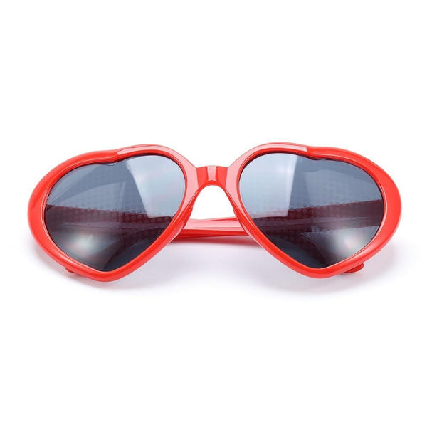 Heart Effect Diffraction Glasses That Turn Lights into Hearts Shaped Love Effects Glasses  Watch The Lights Change to Heart Shape At Night Diffraction Glasses For Unisex Sunglasses