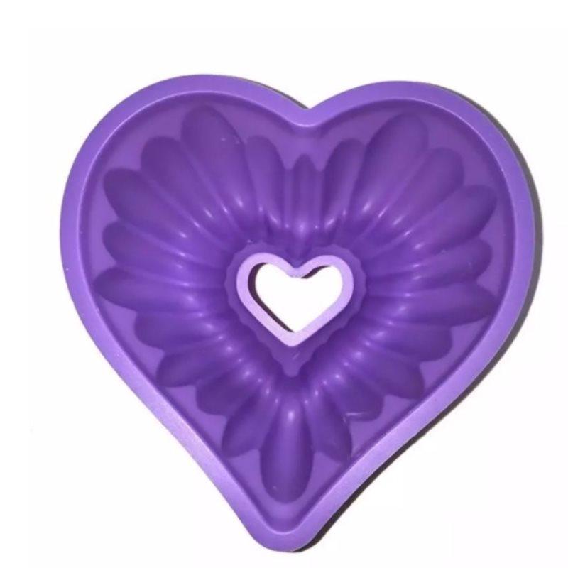 Heart Love Jelly Silicone Cake Mould Mold Baking 3D Decorating Tools Heart Love Cake Mold Trays Silicone Baking Pan  Mold Baking Cake Pan For Bread Muffin Cake Baking Tools For Kitchen