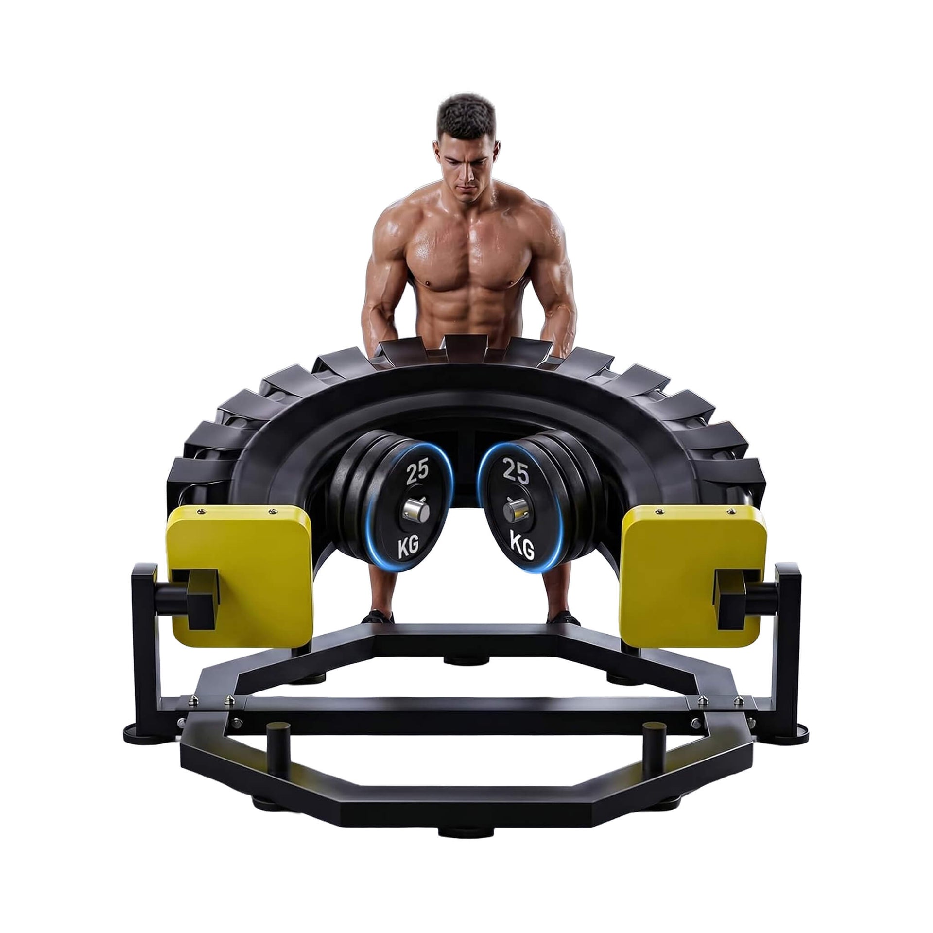Heavy-Duty 330LBS Multifunctional Flip Machine With Anti-Slip Base (SAK90527)