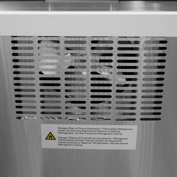 Heavy-Duty 54-Inch Stainless Steel 2-Door Reach-In Upright Commercial Freezer (SAK66598)
