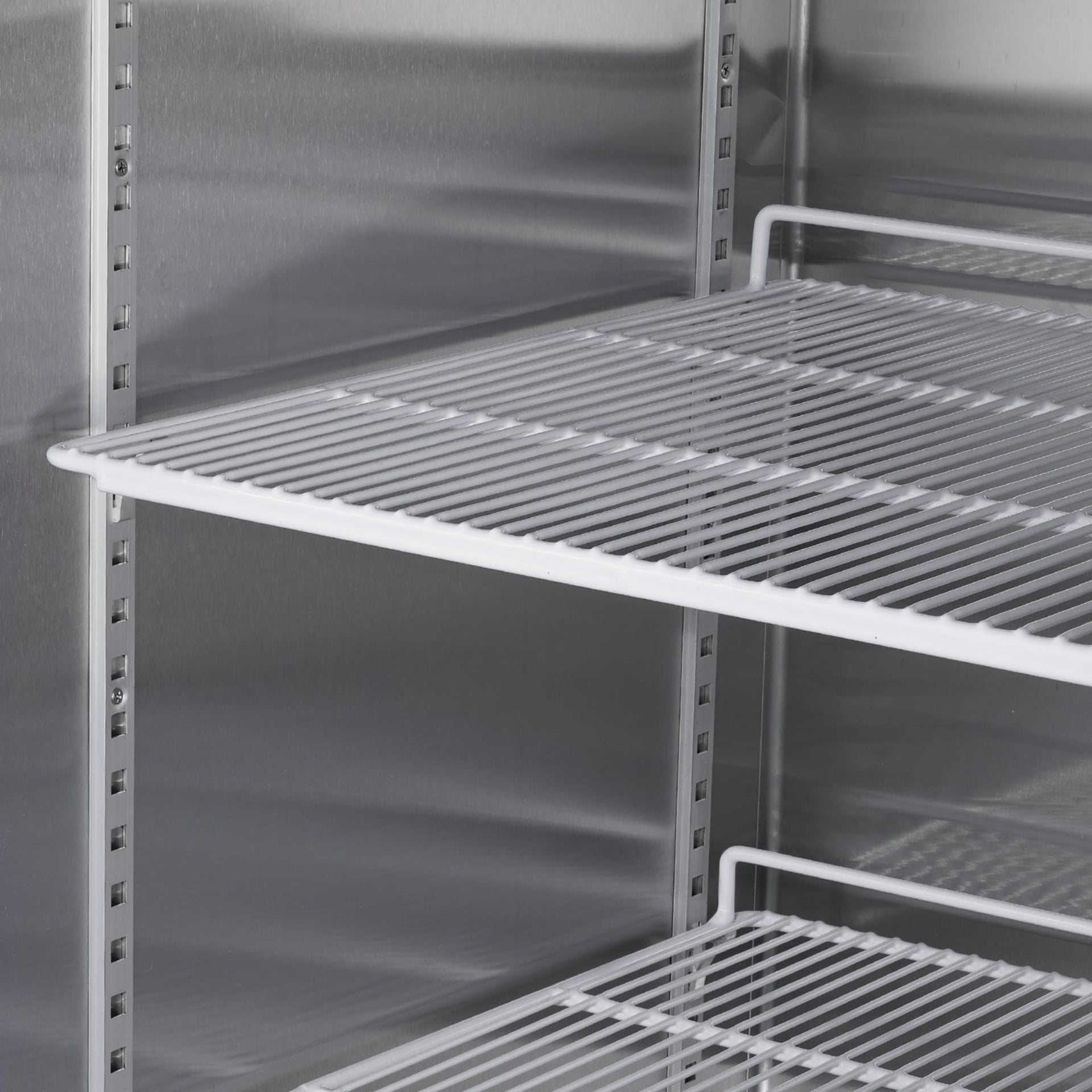 Heavy-Duty 54-Inch Stainless Steel 2-Door Reach-In Upright Commercial Freezer (SAK66598)