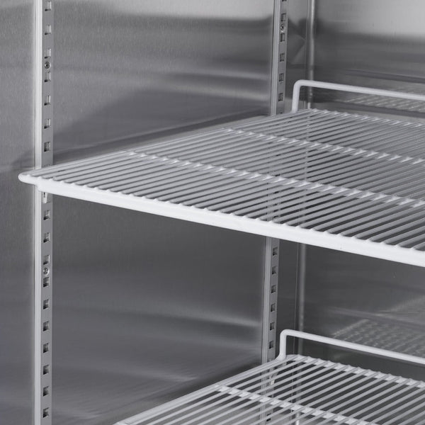 Heavy-Duty 54-Inch Stainless Steel 2-Door Reach-In Upright Commercial Freezer (SAK66598)