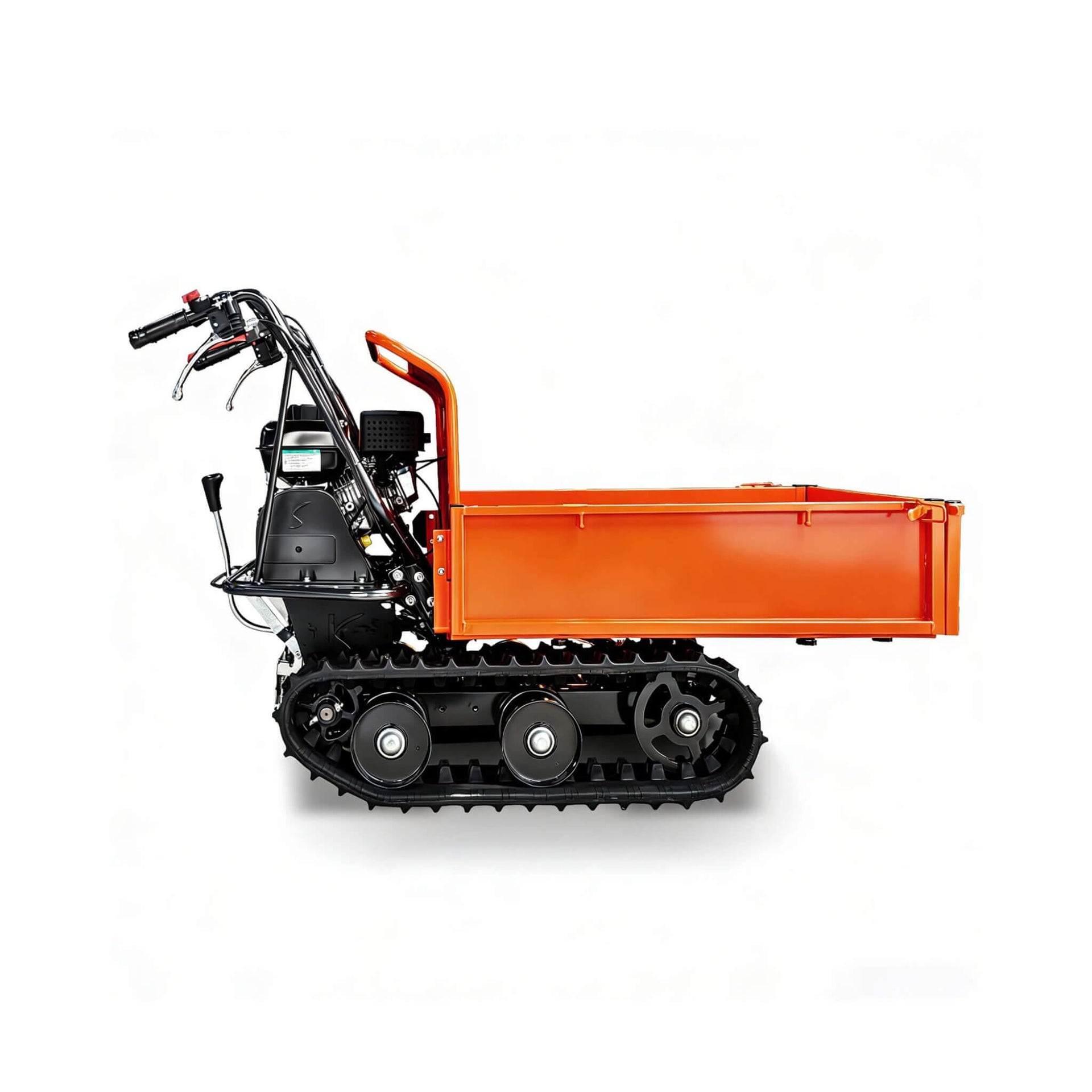 660LBS Heavy-Duty 6.5HP 208CC Gas-Powered Track Barrow (SAK49713)