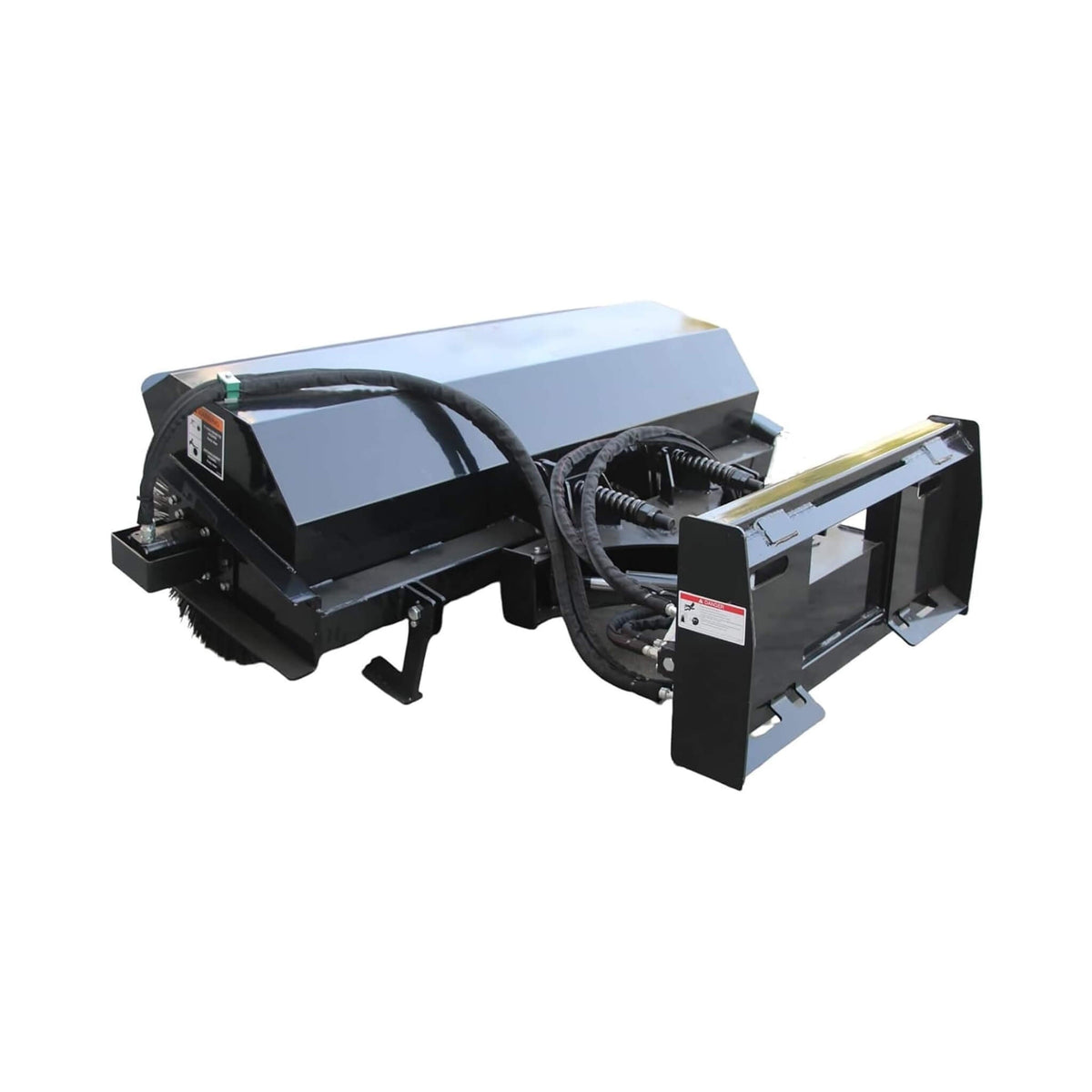 Heavy-Duty 84-Inch Snow Blower Angle Broom Skid Steer Attachment (SAK72195)