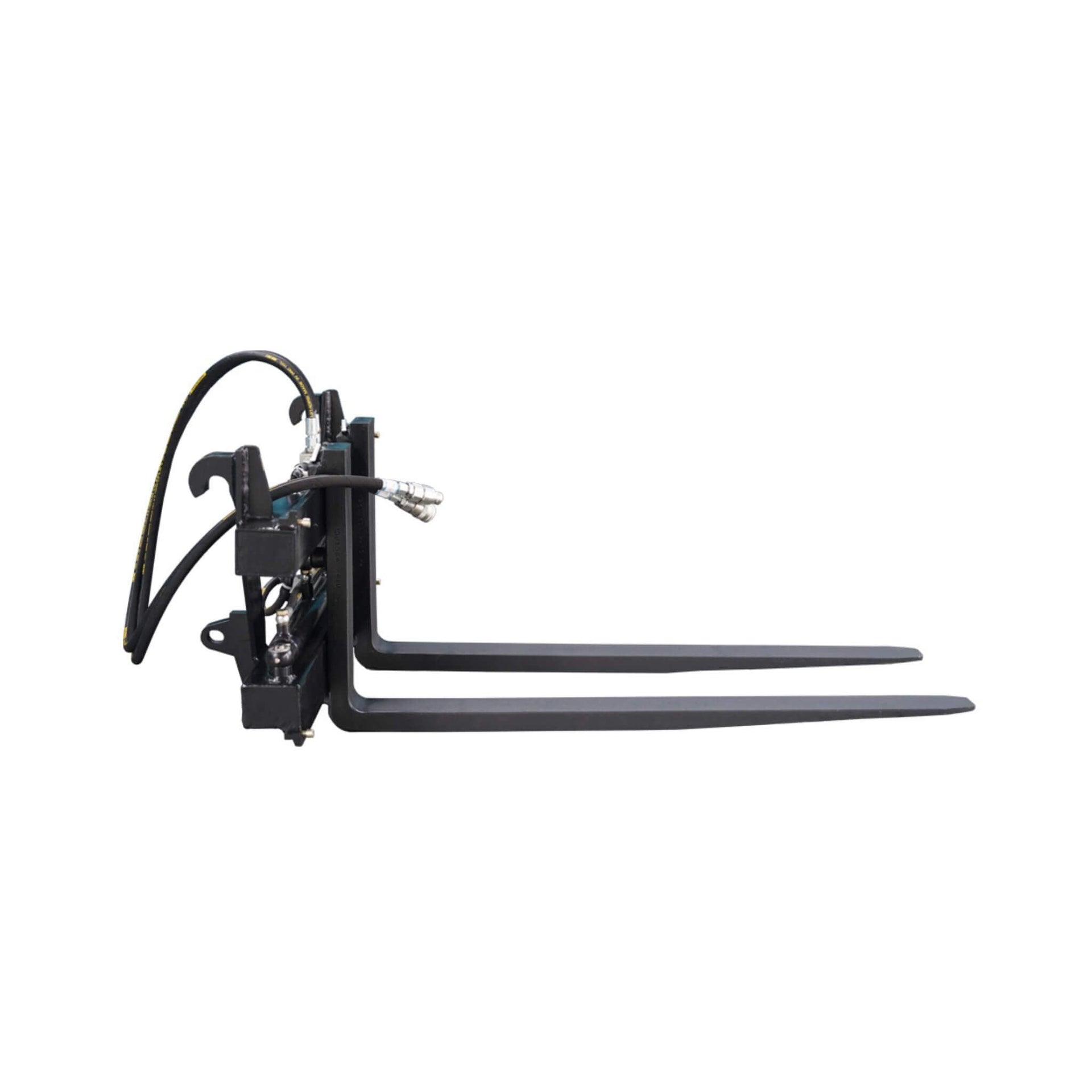 Heavy-Duty Adjustable Hydraulic Pallet Forks Skid Steer Attachment (SAK27439)