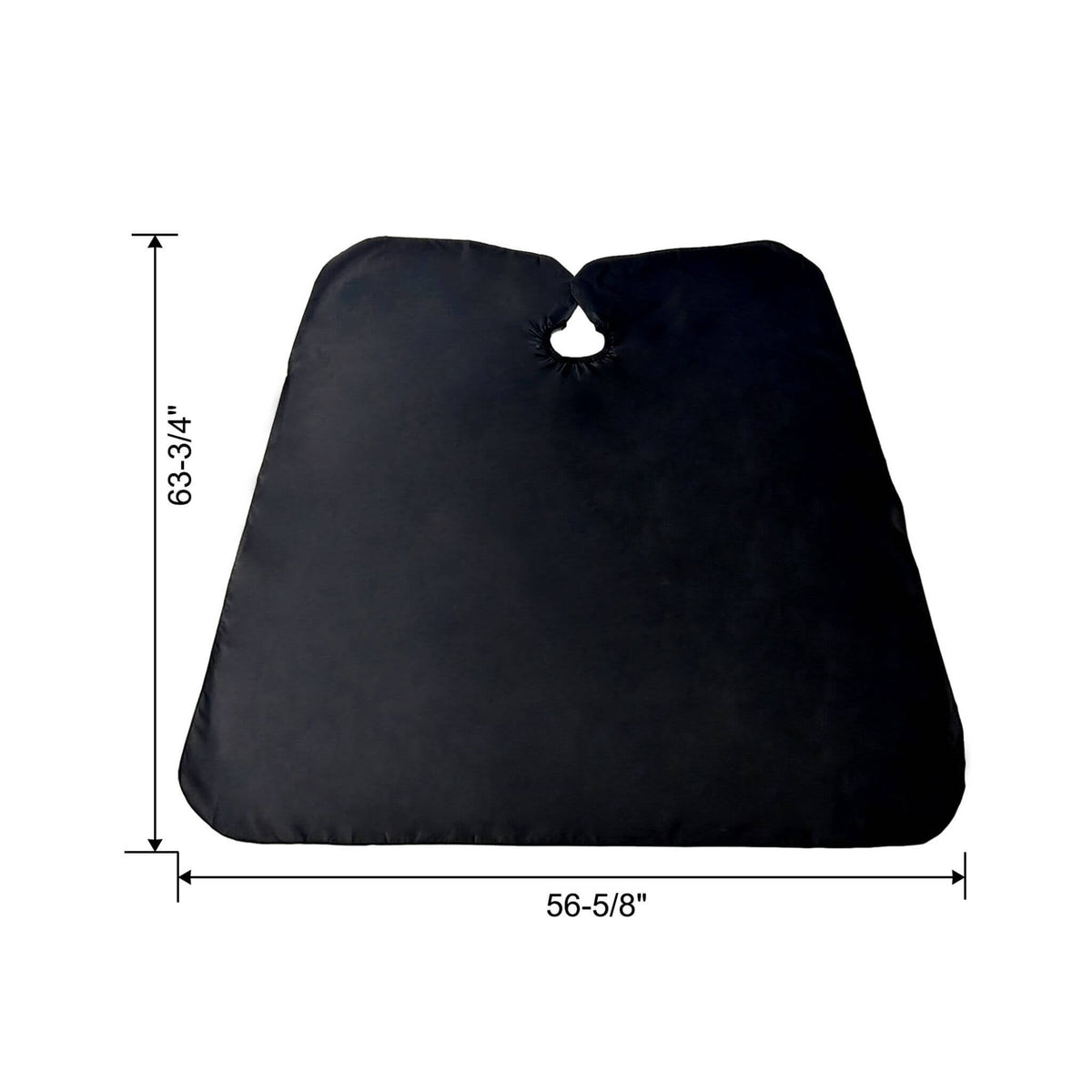 Heavy-Duty Extra-Wide PU Leather Hydraulic Reclining Barber Chair (SAK74613)
