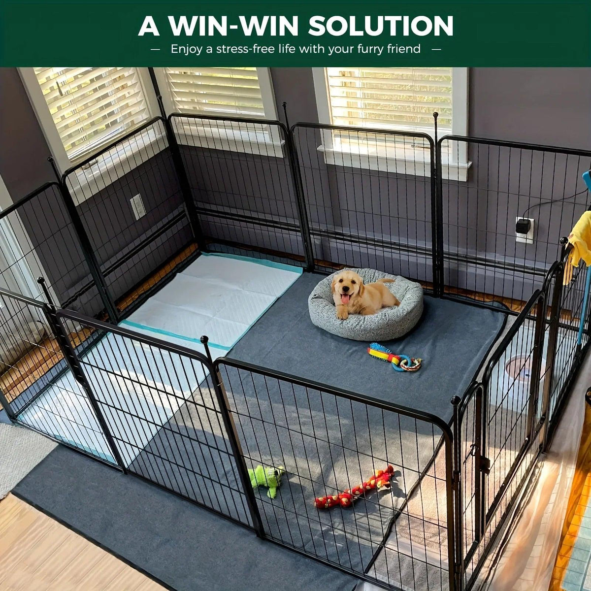 Heavy Duty Metal Dog Playpen