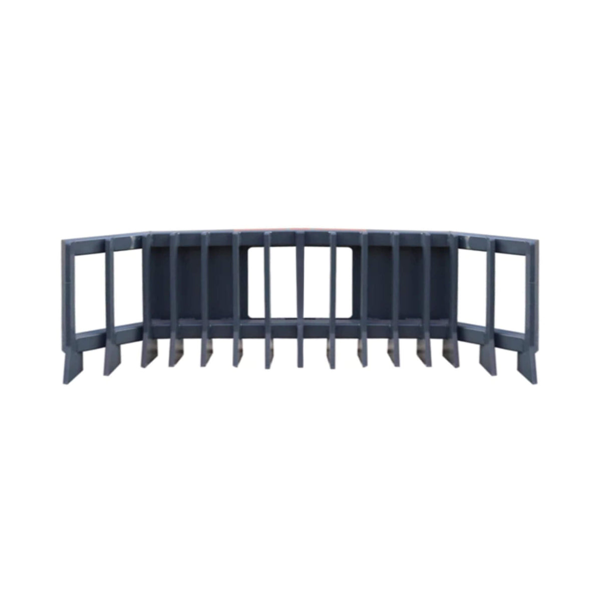 Heavy-Duty Push Stick Rake Skid Steer Attachment With Quick Attach (SAK60185)