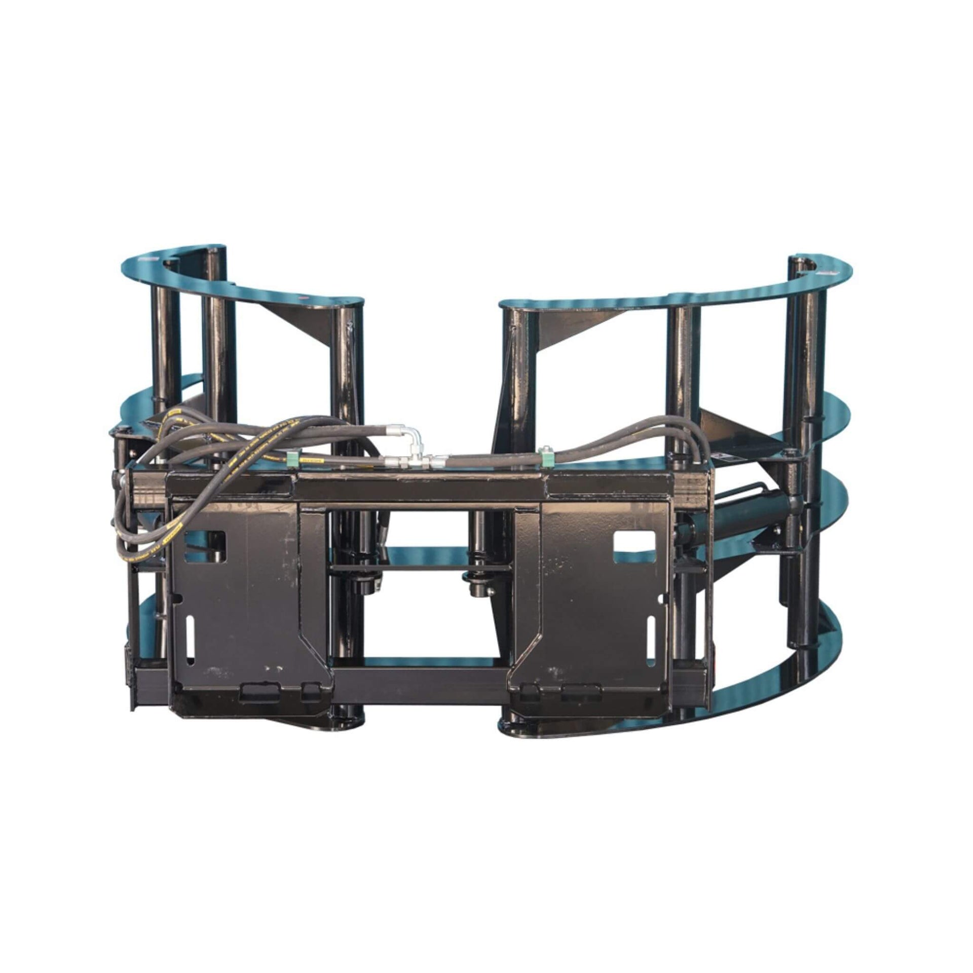 Heavy-Duty Round Hay Bale Grab Skid Steer Attachment (SAK45980)