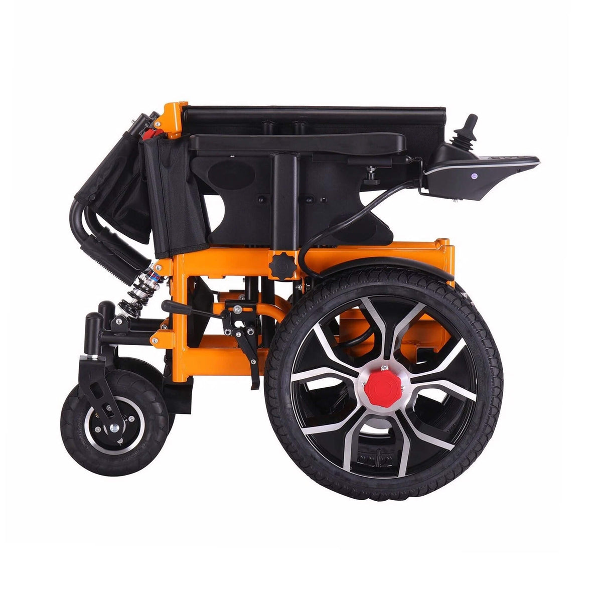 Heavy-Duty 300LBS Ultralight All-Terrain Electric Airplane-Approved Foldable Wheelchair (SAK63147)