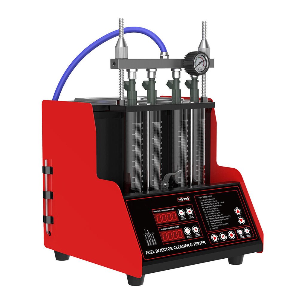 Heavy Duty Ultrasonic Fuel Gas Injector Car Cleaner Tester Machine, 4 Cylinder (97236540)