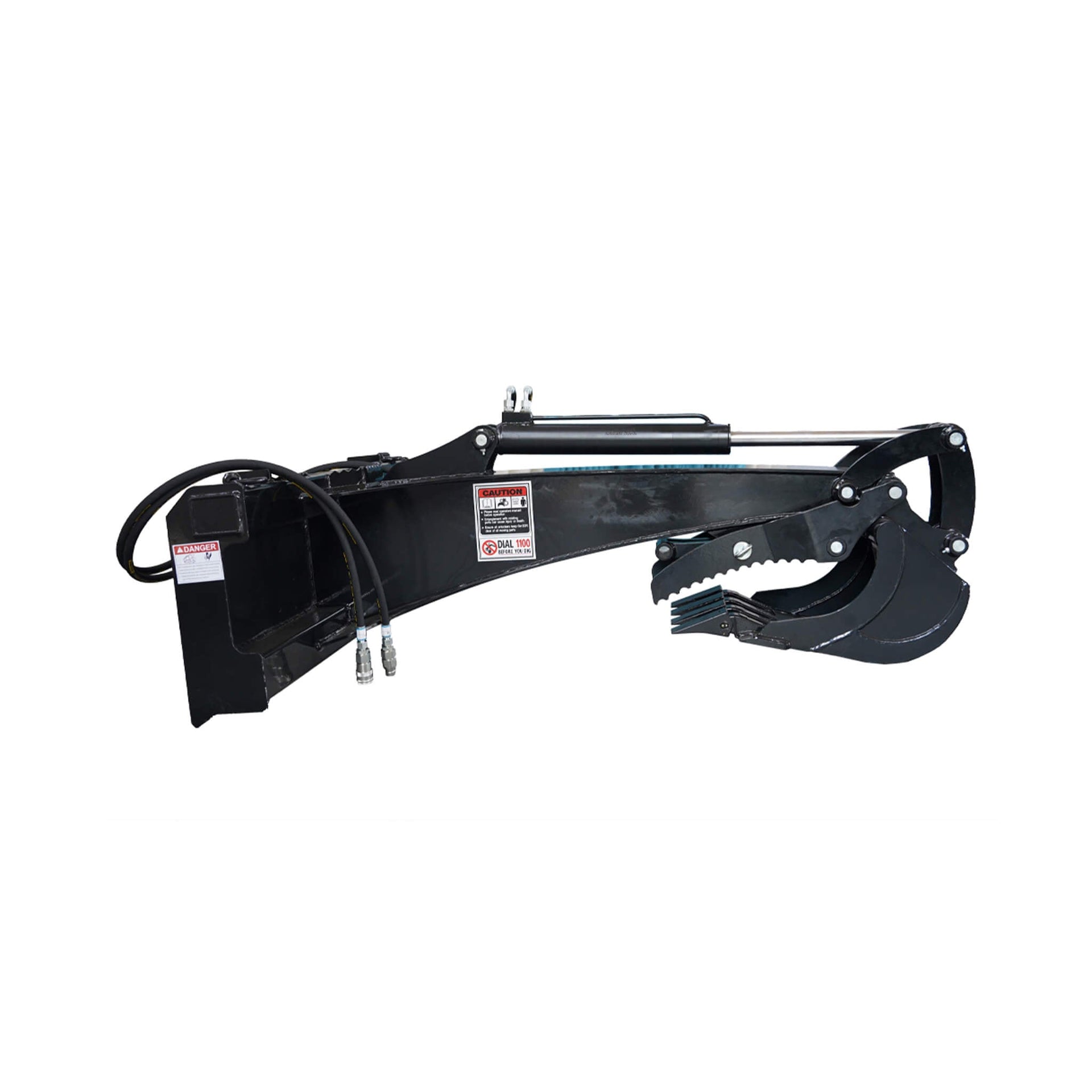 Heavy-Duty Universal Skid Steer Backhoe Digger Bucket Attachment With Universal Quick Attach Plate (SAK26714)