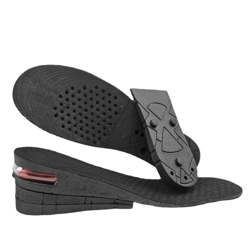 Height increasing insole for women invisible and comfortable air cushion Martin boots with half pad and full pad air cushion